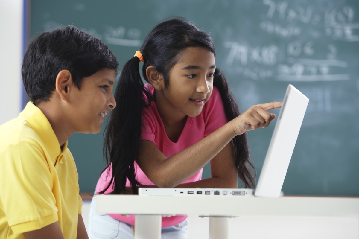 Children Using Computer